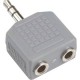 STEREO ADAPTOR BANDRIDGE BAP 424 SPLITTER JACK 1 ΑΡΣ ΣΕ 2 ΘΥΛ